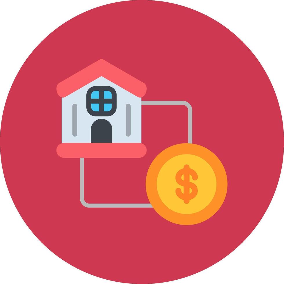 House Elegant Grid Object vector