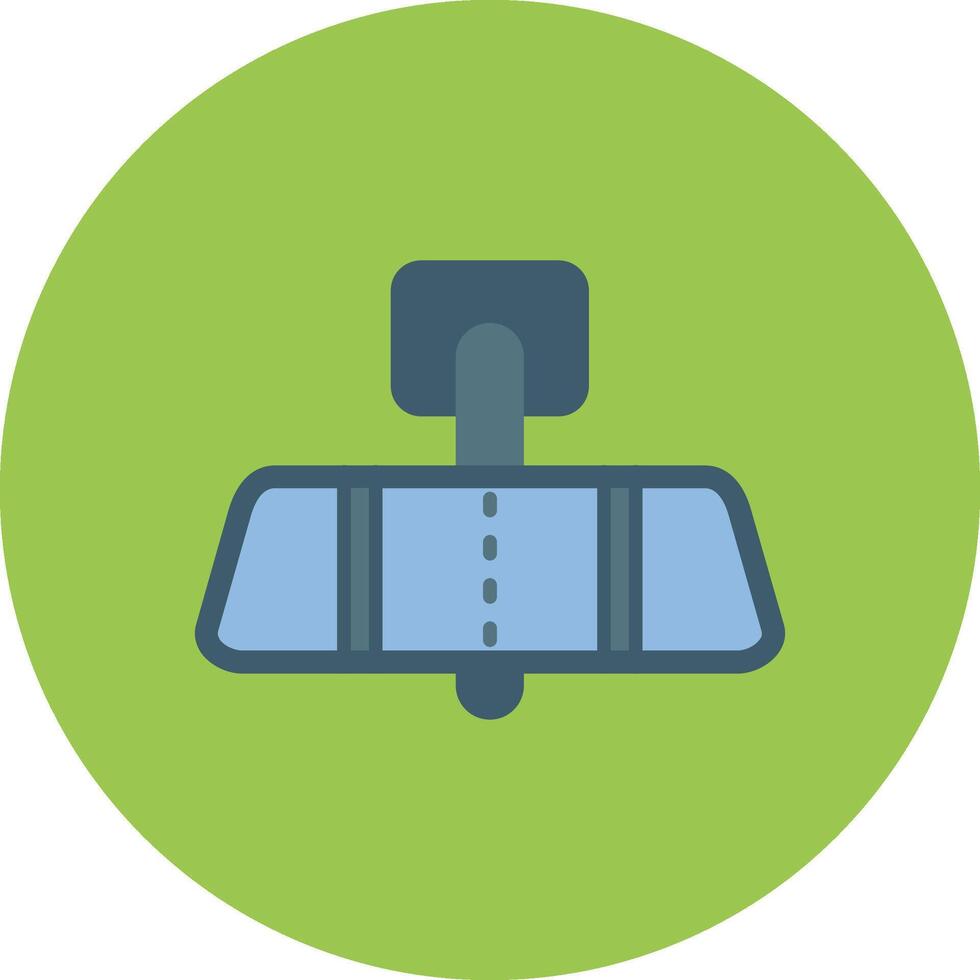 Car Mirror Crisp Visual Unit vector