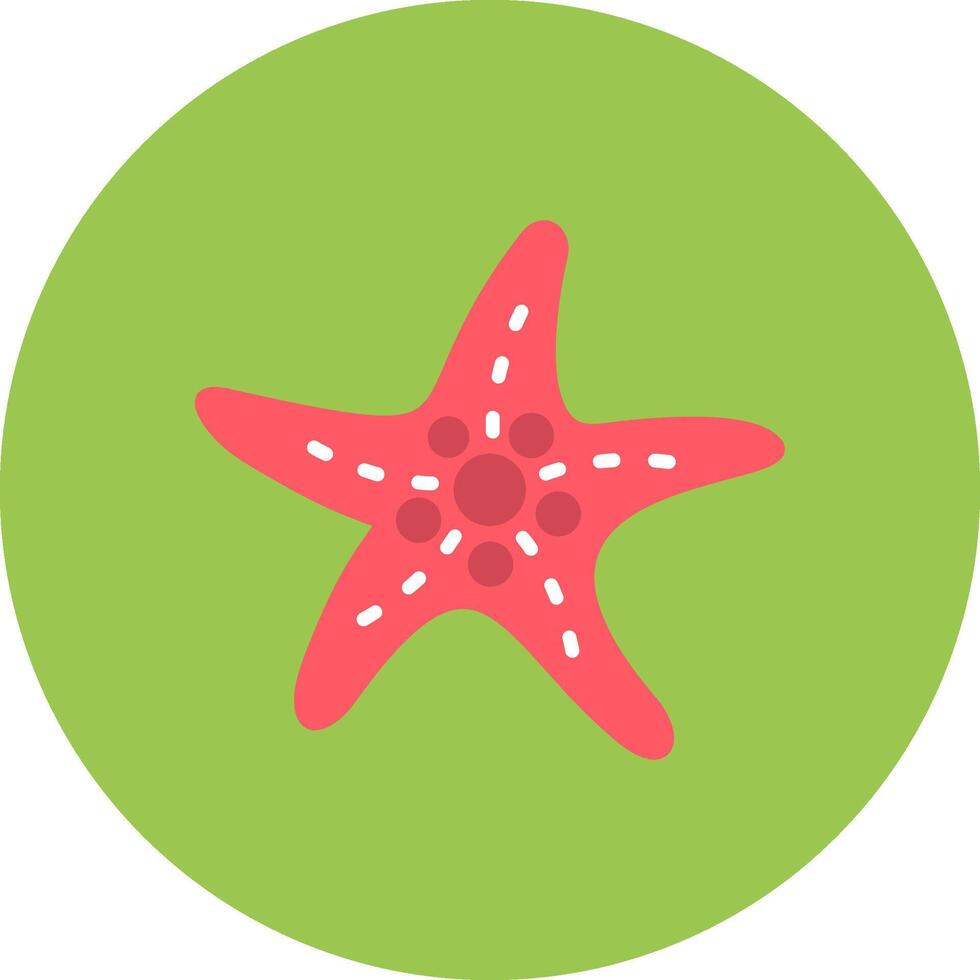 Starfish HighTech Frame Token vector