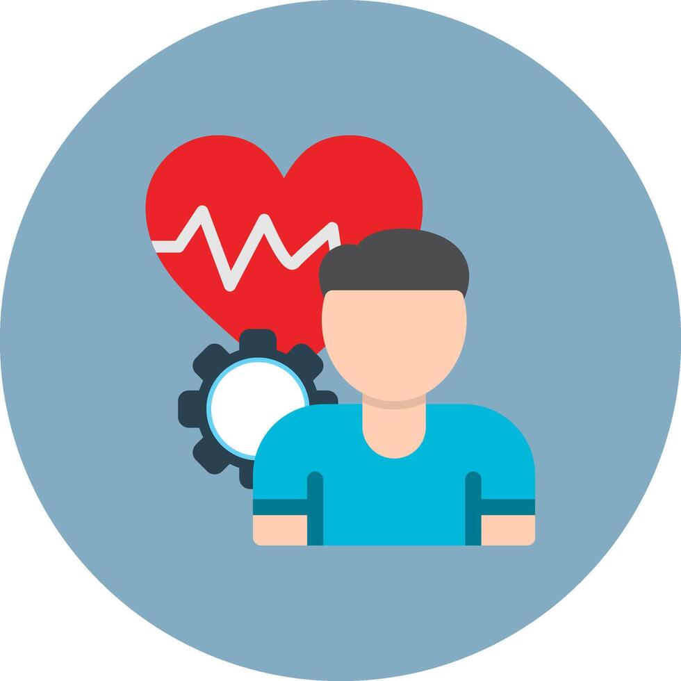 Arrhythmia Creative UX Stamp vector