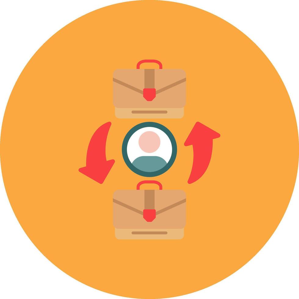Job Rotation Advanced Sketch Mark vector