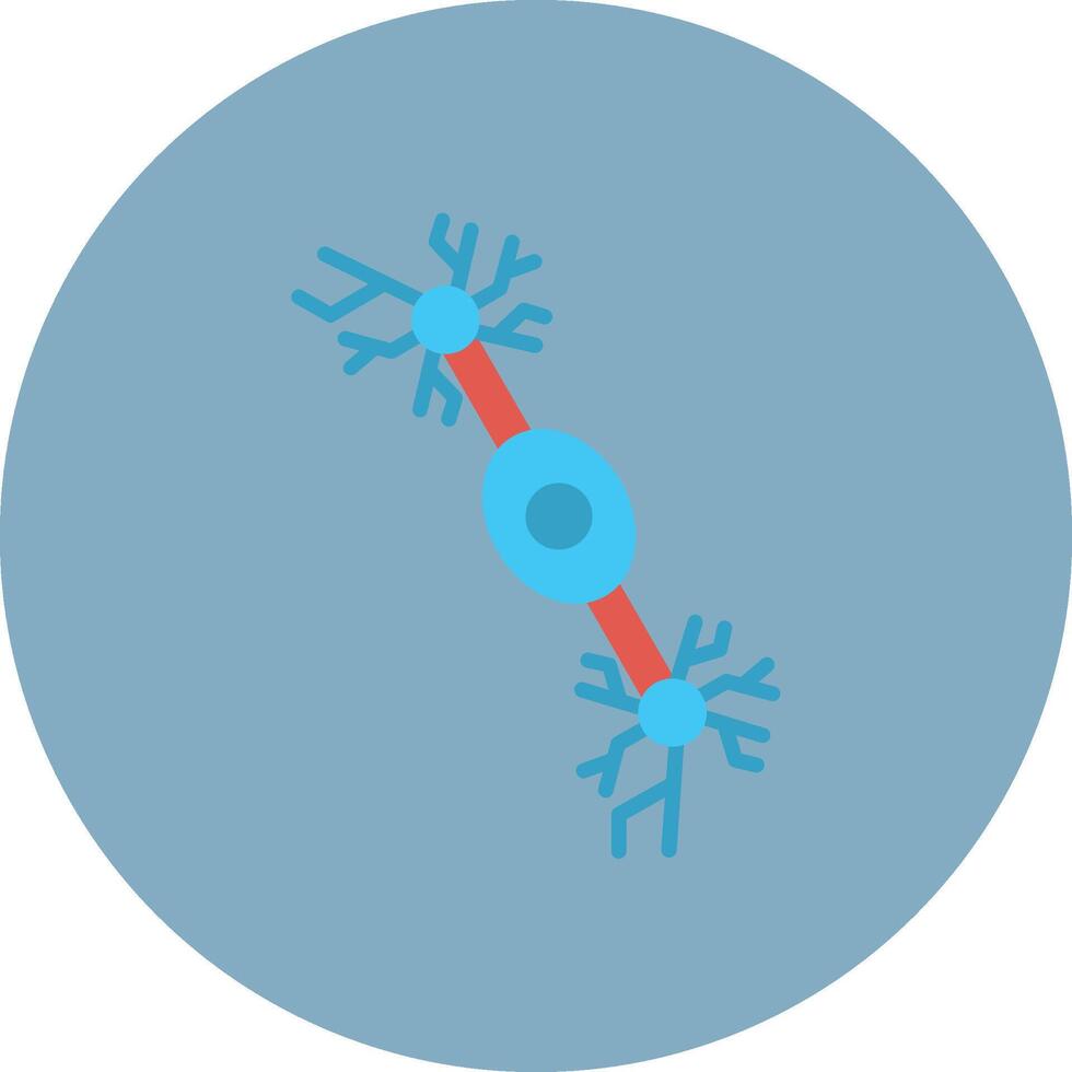 Multipolar Neuron Isometric Visual Form vector