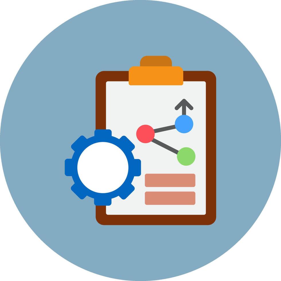 Strategy Development Light Tone Symbol vector