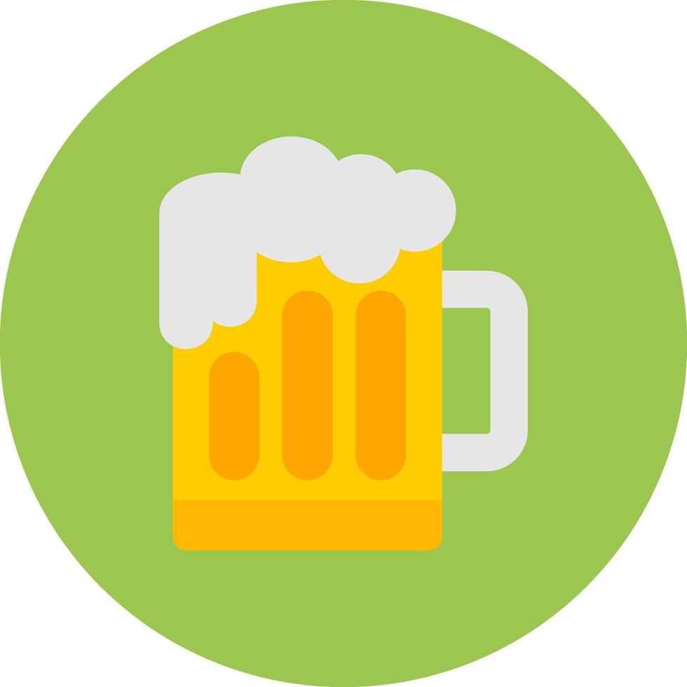 Beer Bright Grid Object vector