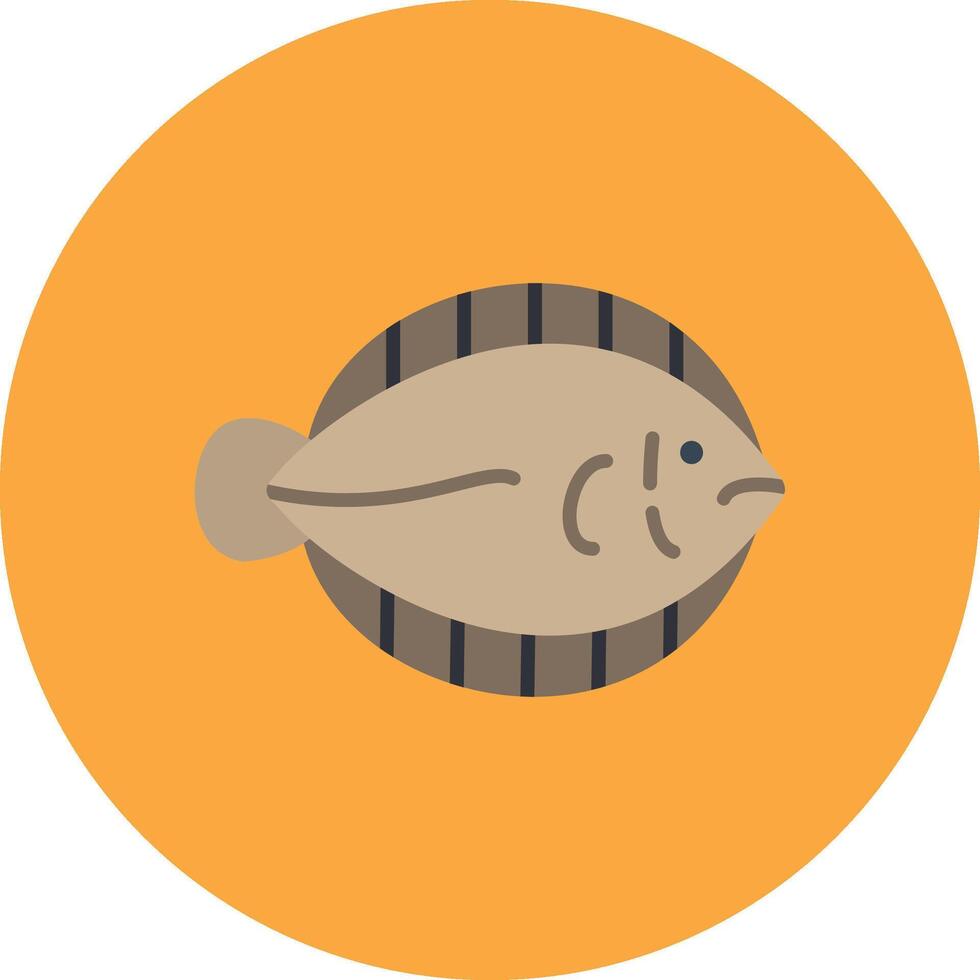 Flounder Mobile App Object vector