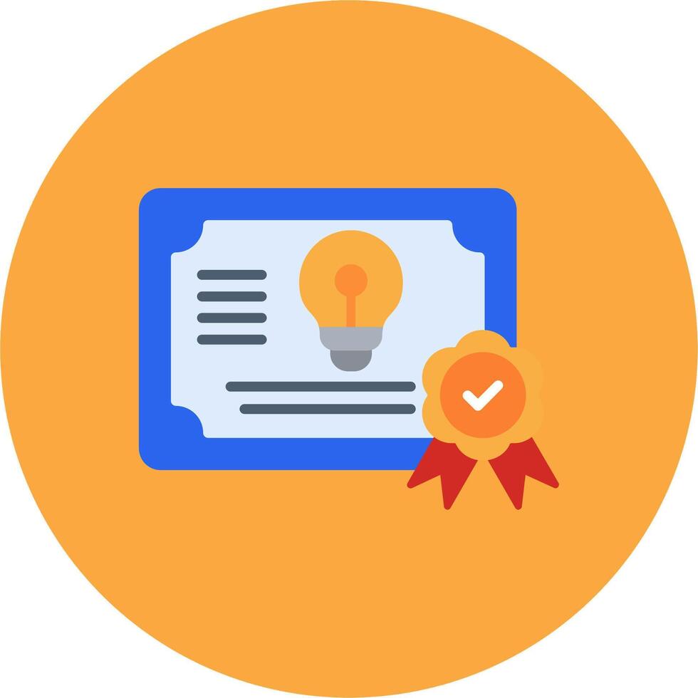 Scholarship Modern App Symbol vector