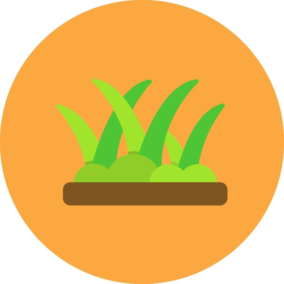 Grass Clean UI Feature vector