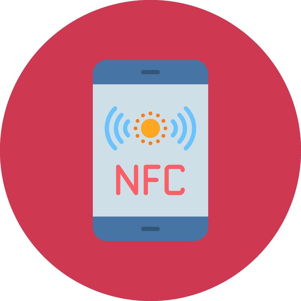 Nfc Conceptual Web Symbol vector