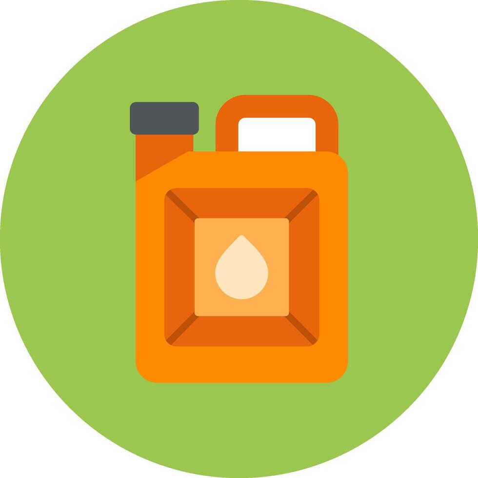 Fuel Iconic Sketch Token vector