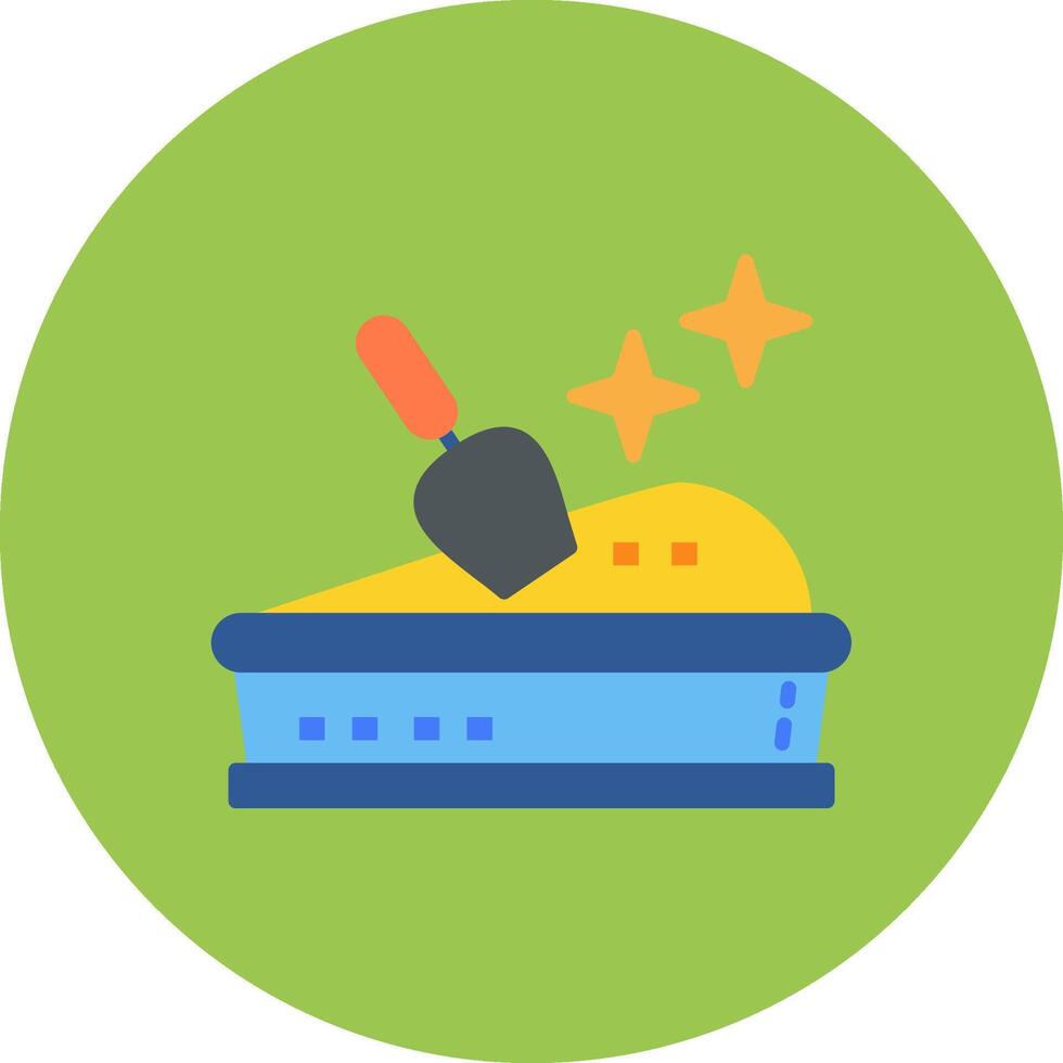 Sandbox Concept Line Badge vector