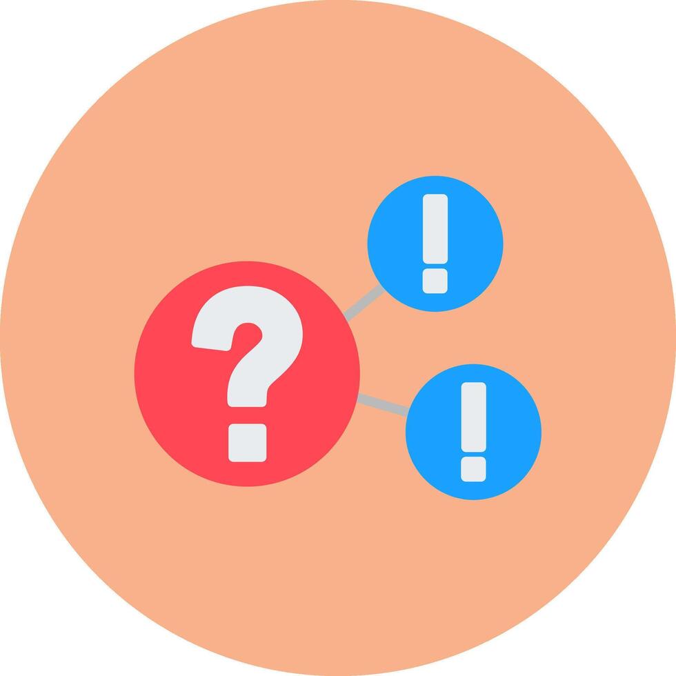 Questions Isometric Icon Unit vector