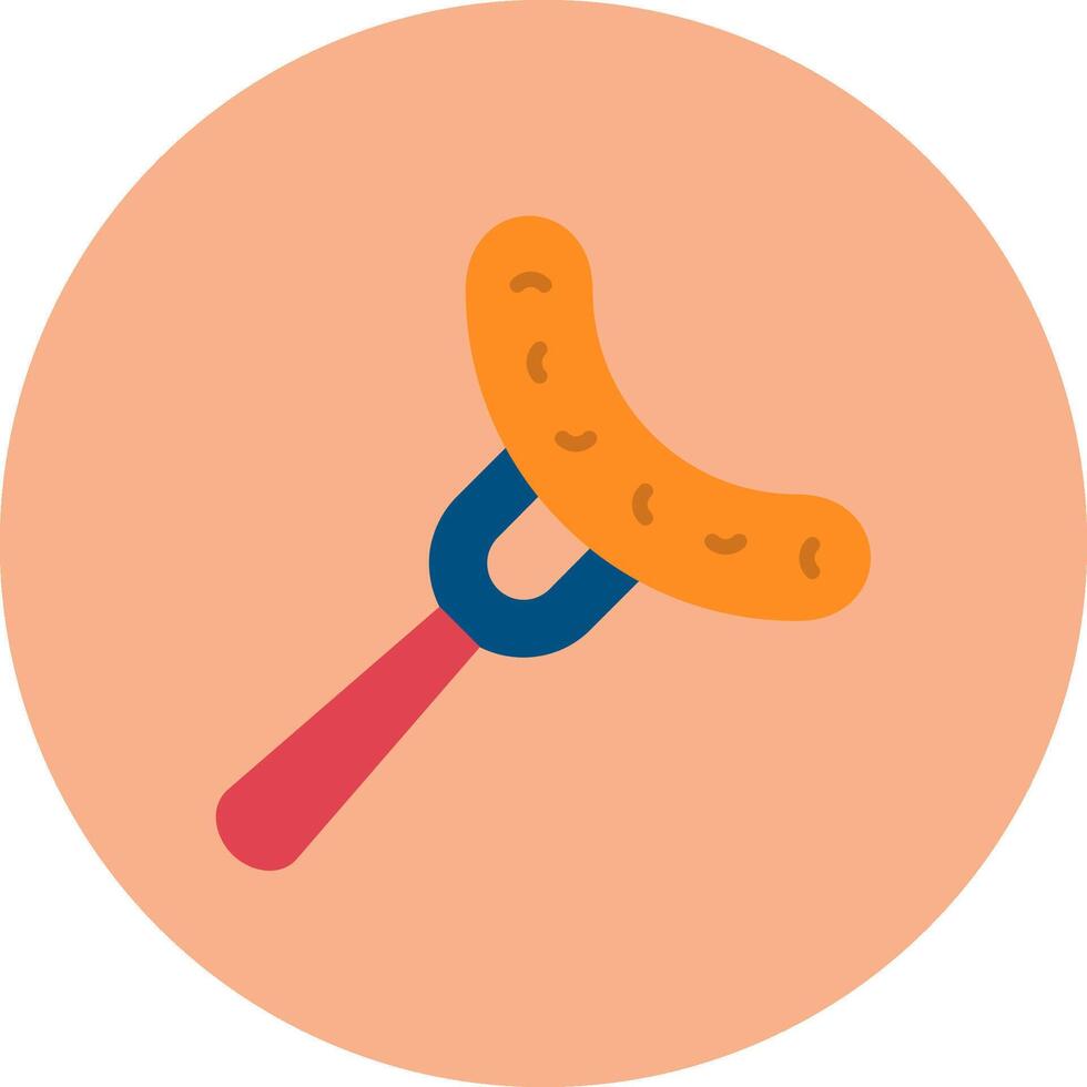 Sausage Intuitive Design Badge vector