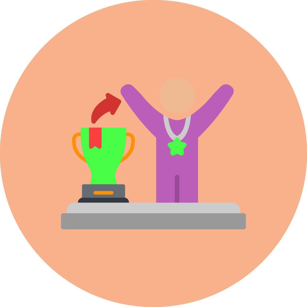 Winner Neon Frame Mark vector