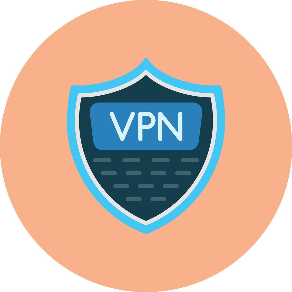 Vpn Mobile App Object vector