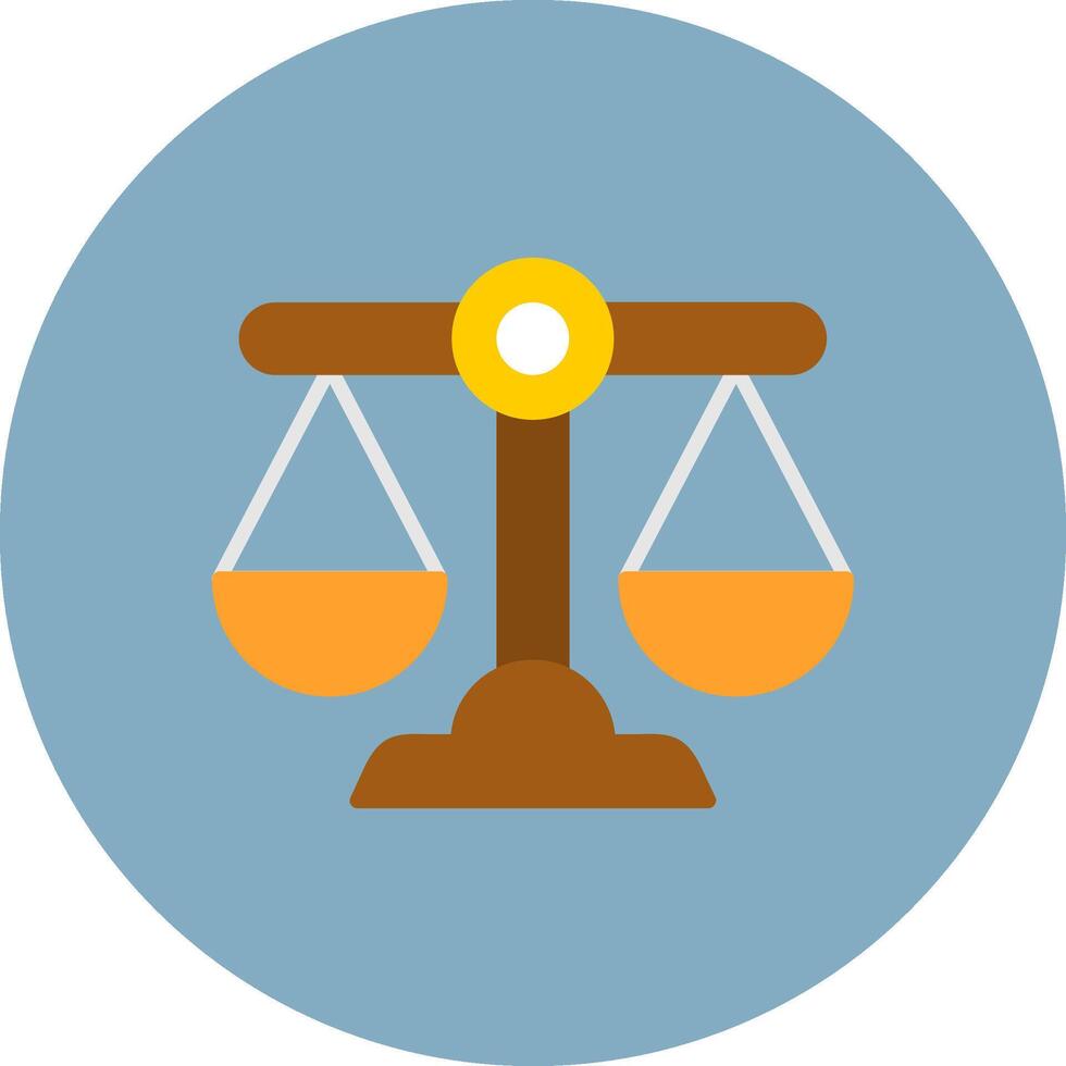 Scales Minimalist Design Unit vector