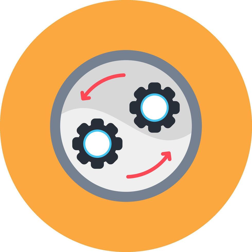 Automation Bright Grid Object vector