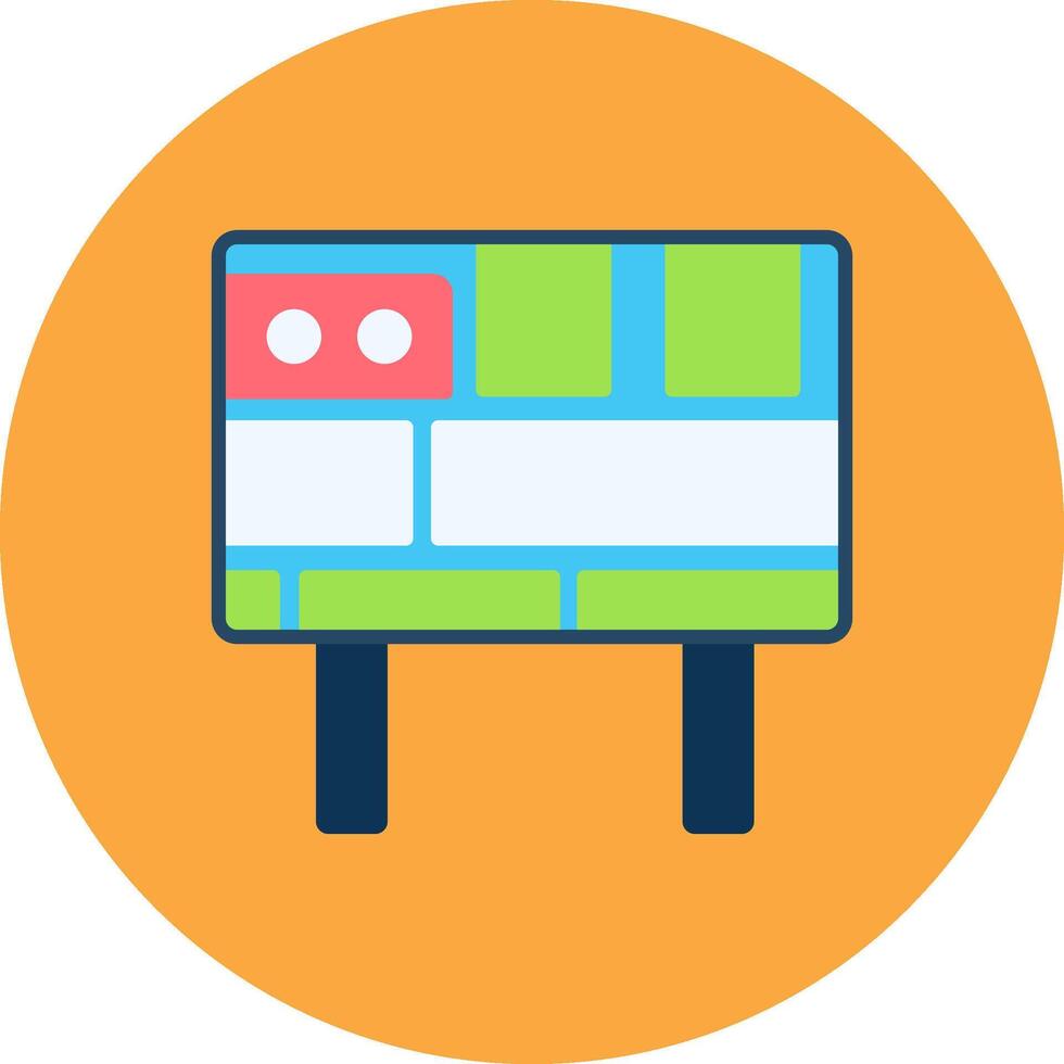 Road Map Abstract Visual Token vector