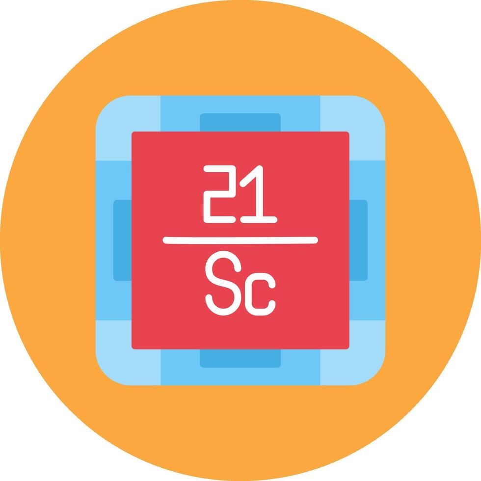 Scandium Artistic Frame Object vector