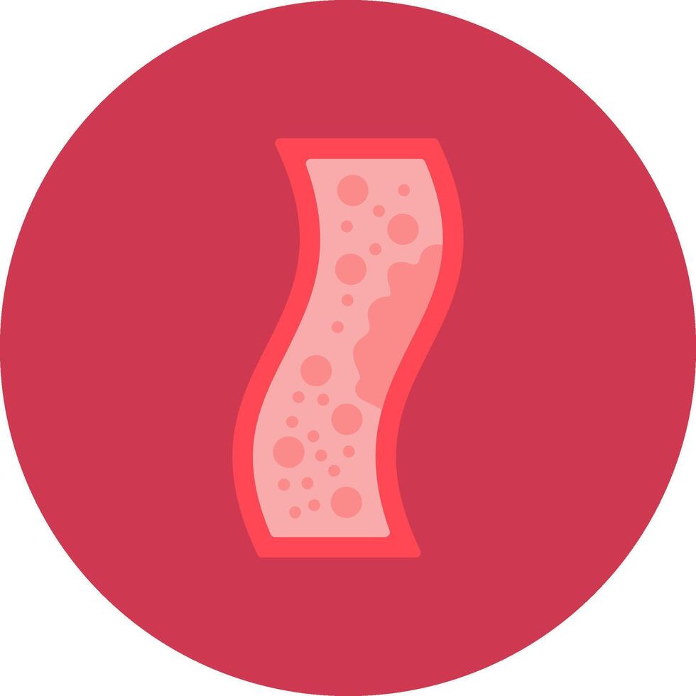 Blood Vessel Future Icon Badge vector