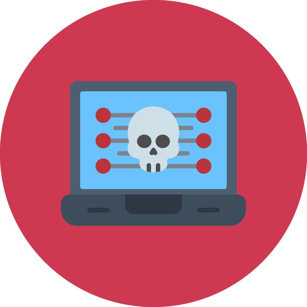Malware Clear Line Sketch vector