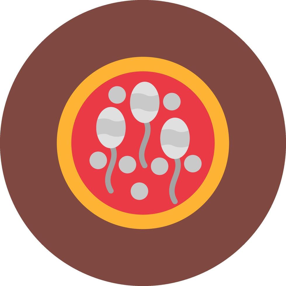 Sperm Compact Visual Symbol vector