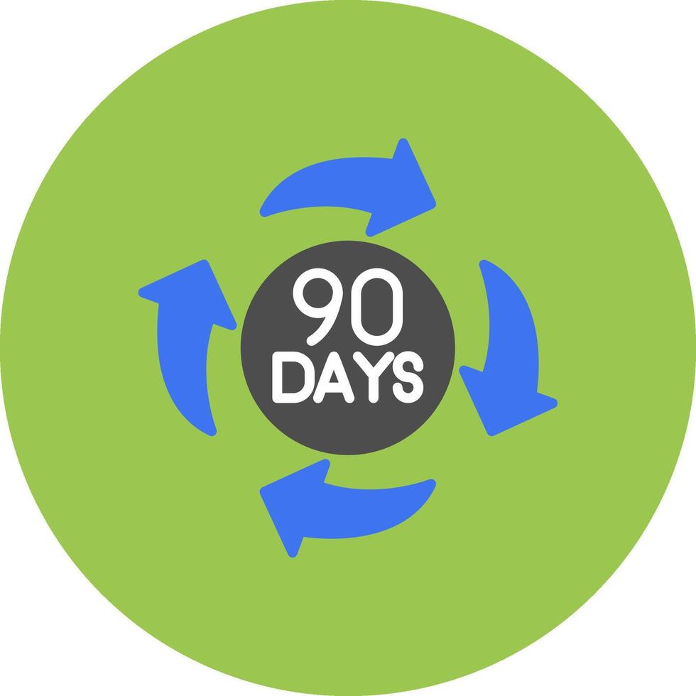90 Days High Detail Sketch vector