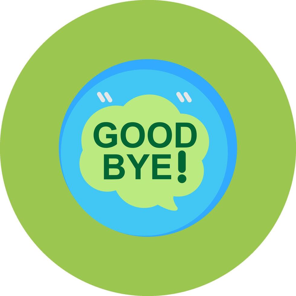 Good Bye Smooth Badge vector