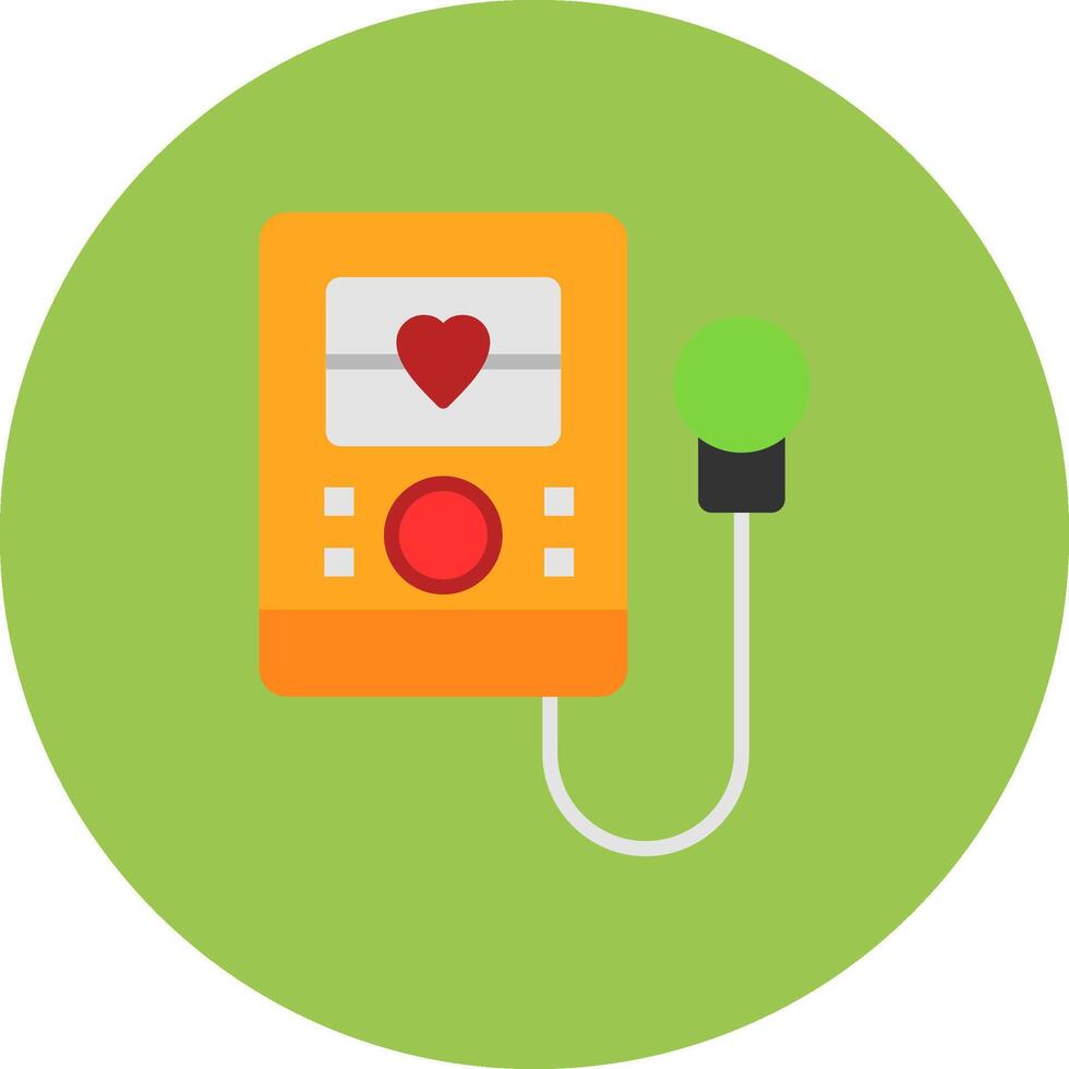 Sphygmomanometer Smart Shape Piece vector