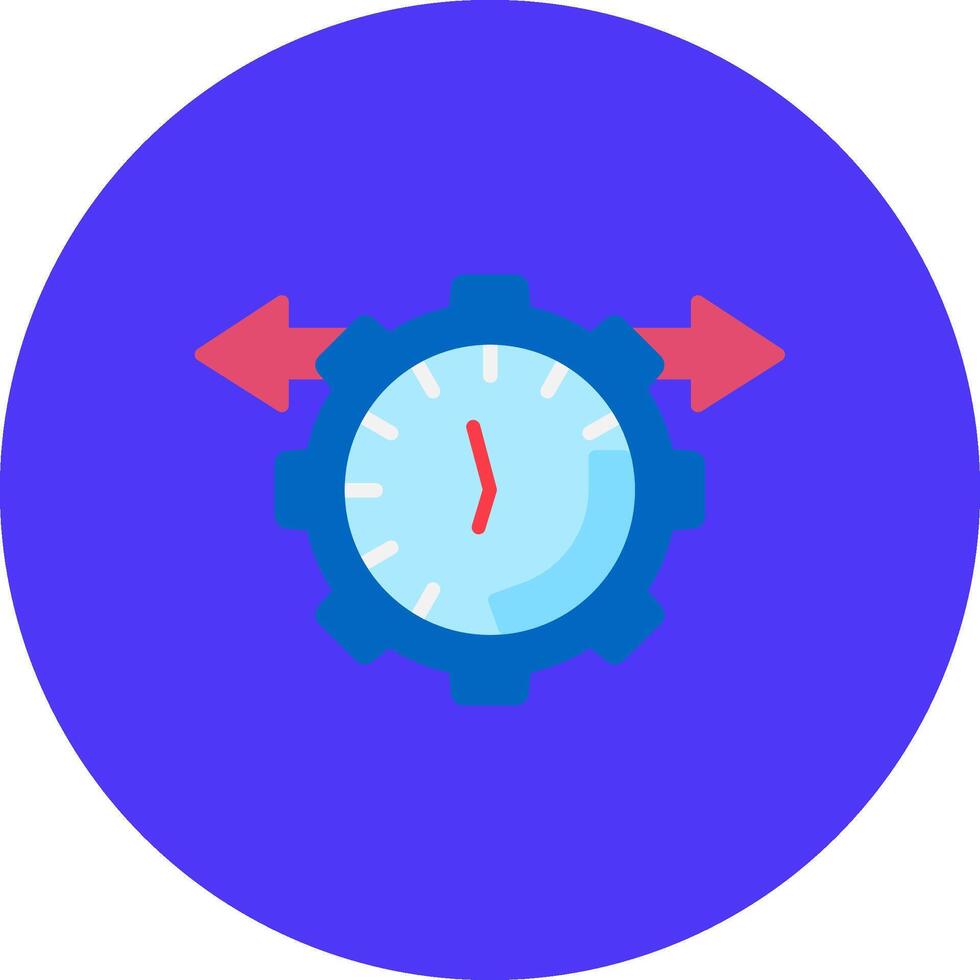 reloj color carrera elemento vector