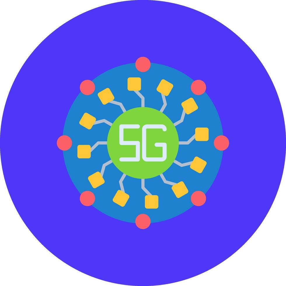 Network Core UX Piece vector