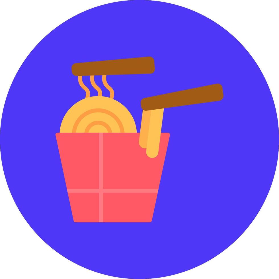 Noodles Intuitive Design Badge vector