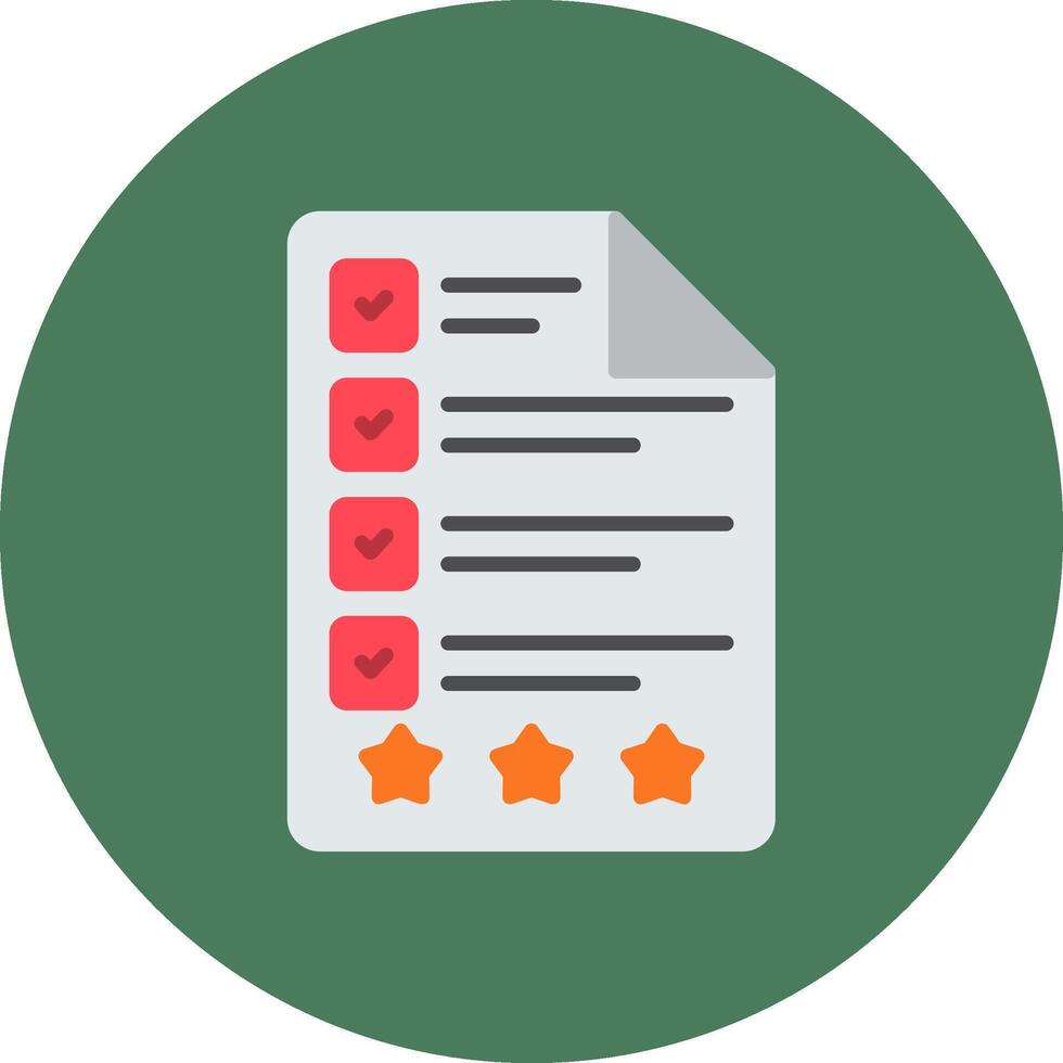 Document Color Stroke Element vector