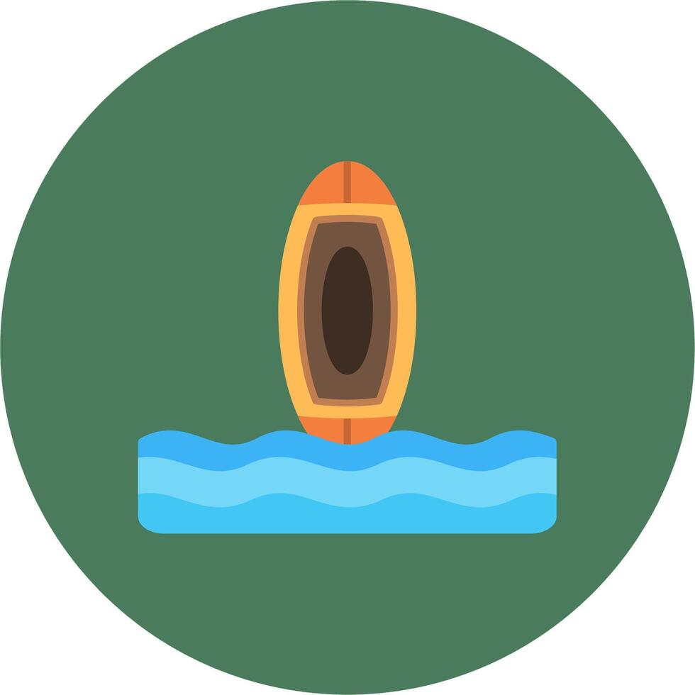 Surfboard Tech Sketch Unit vector