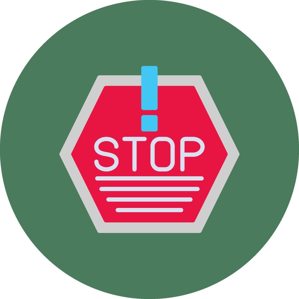Stop Light Tone Symbol vector