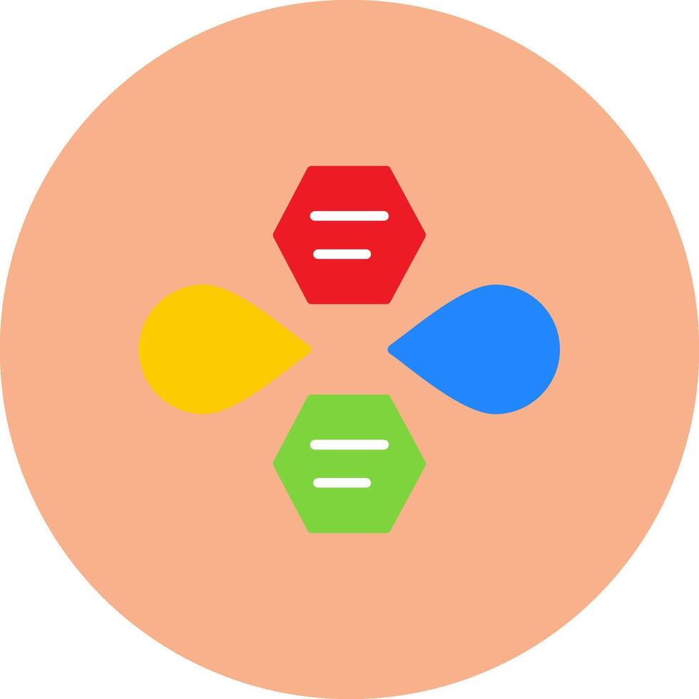 Infographic Elements Abstract Visual Token vector