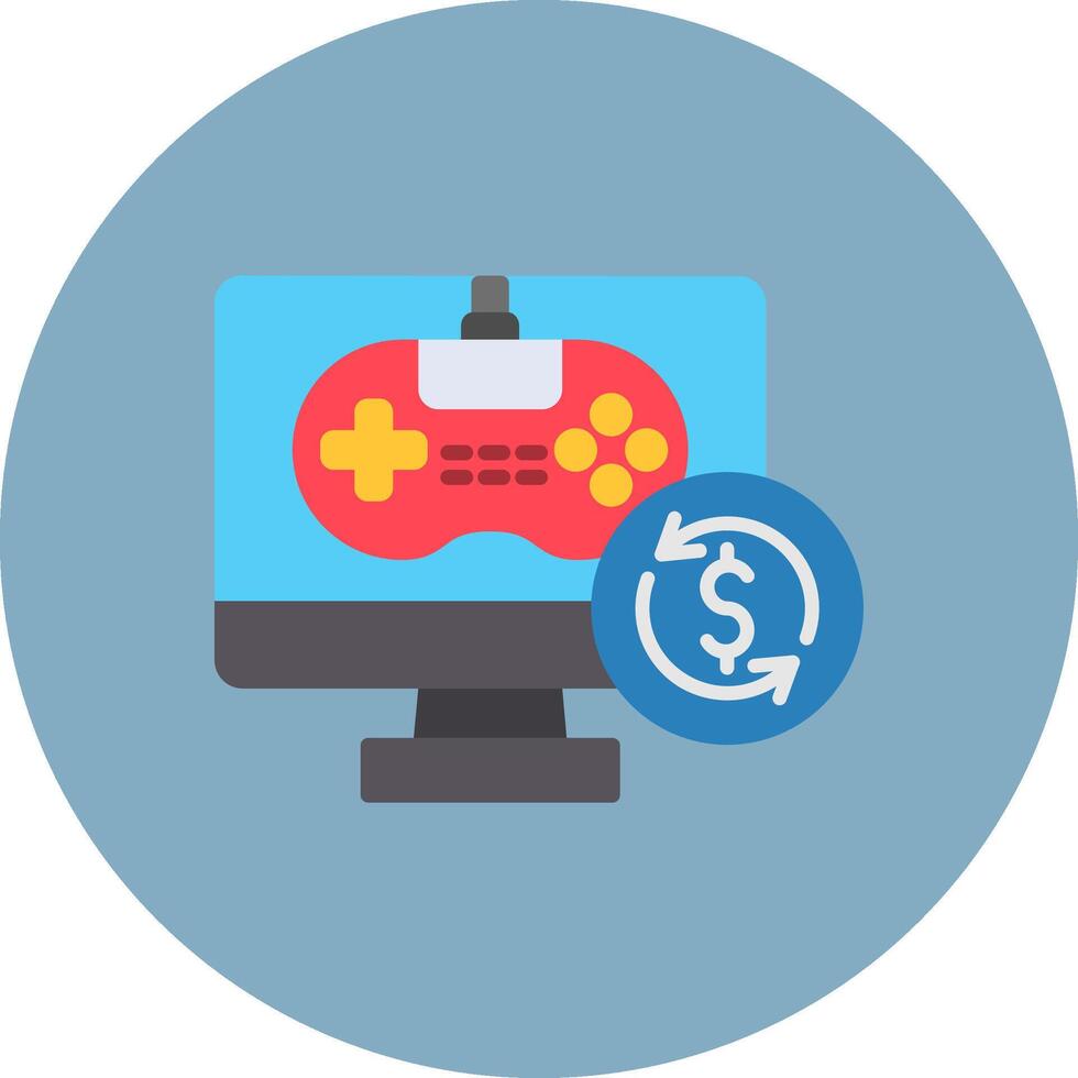 Gaming Modern App Symbol vector