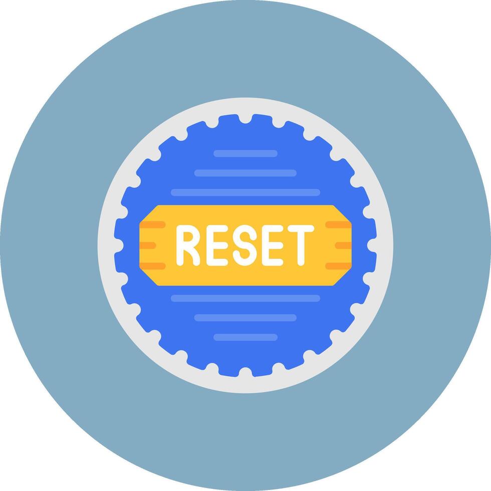 Reset Shadowed UI Pattern vector