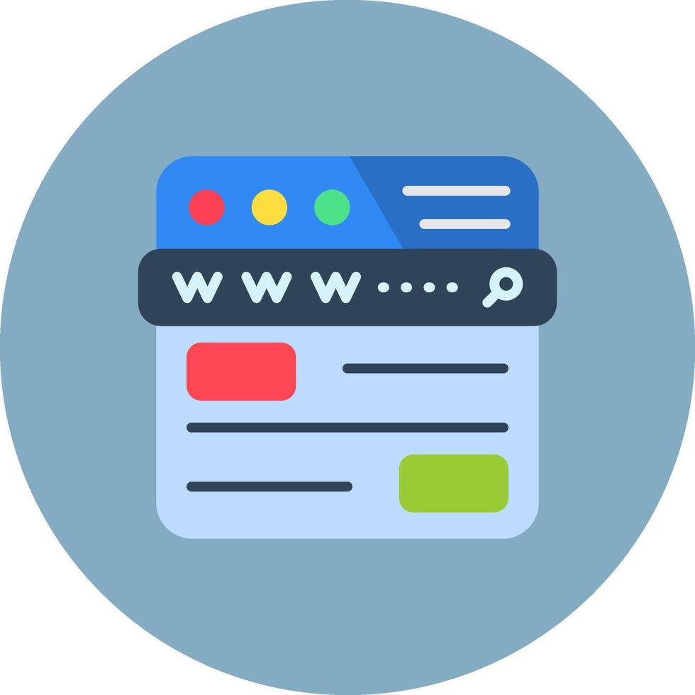 Url Geometric Badge Mark vector