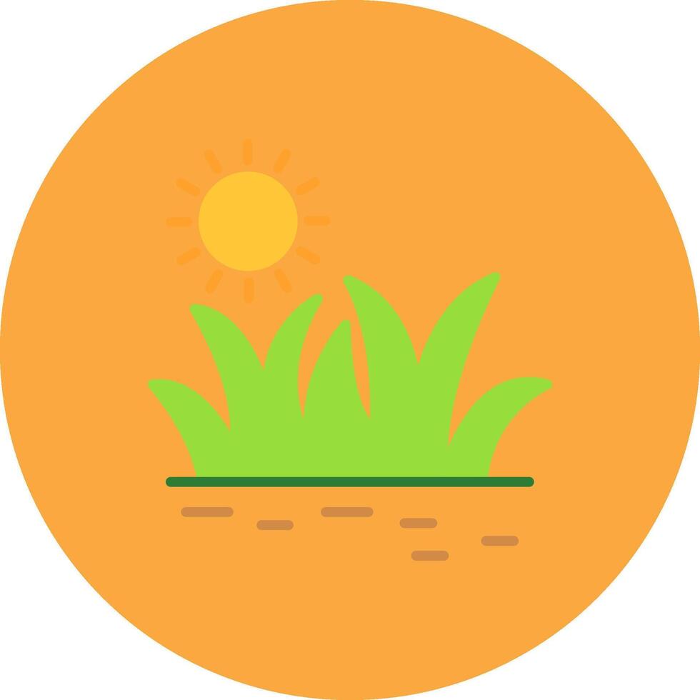 Grass Bright Grid Object vector