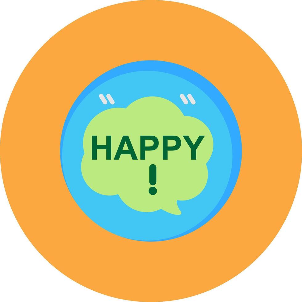 Happy Creative UX Stamp vector
