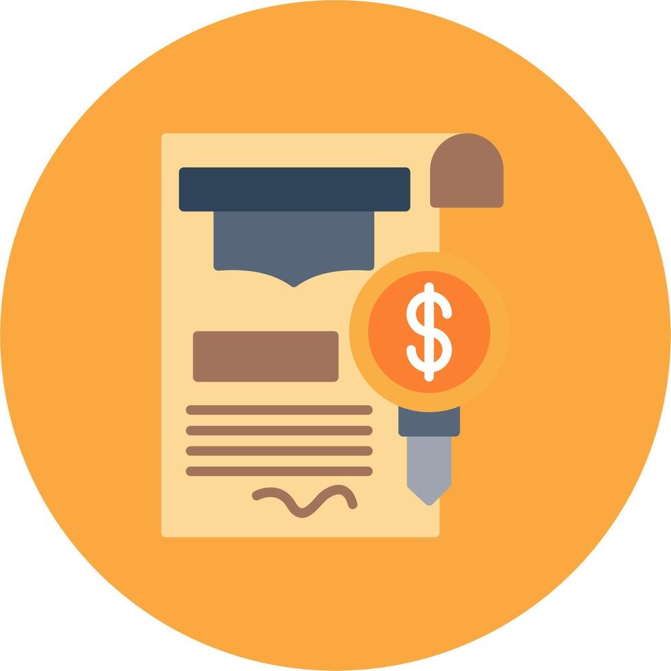 Scholarship Subtle Visual Sketch vector