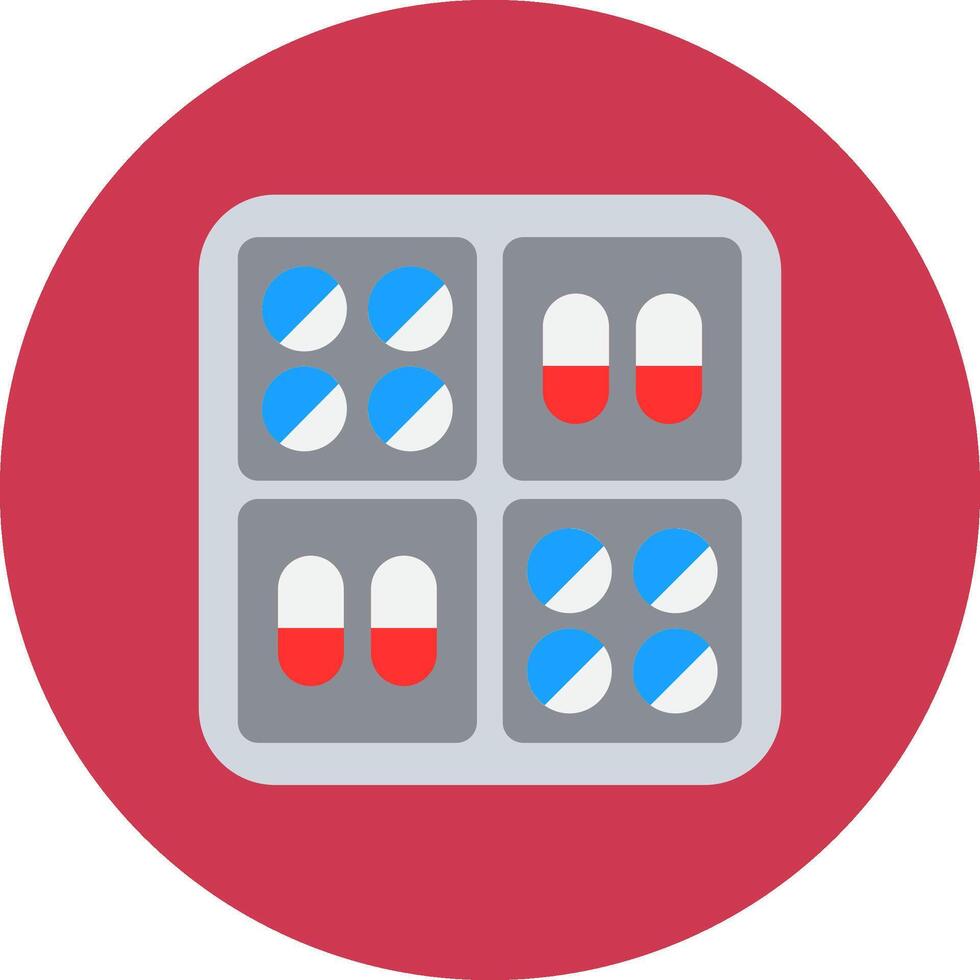 Pills HighTech Frame Token vector