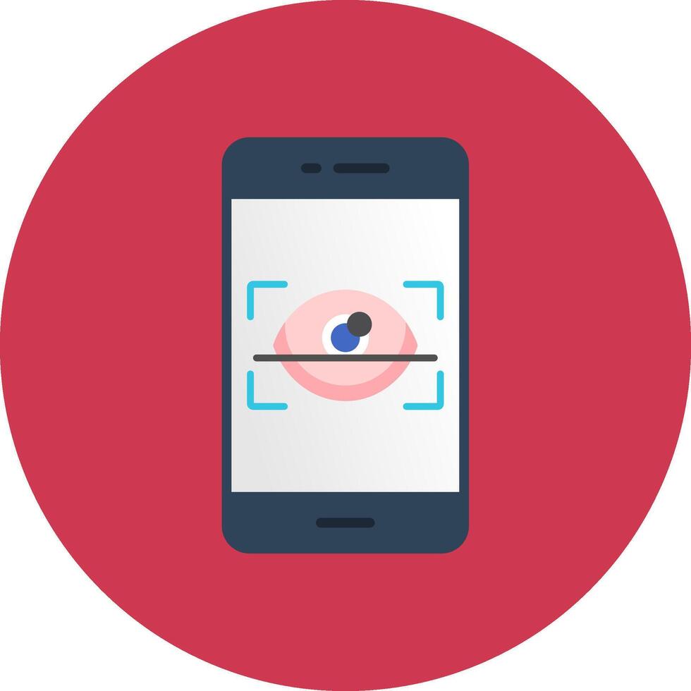 Retinal Scan Urban Grid Badge vector