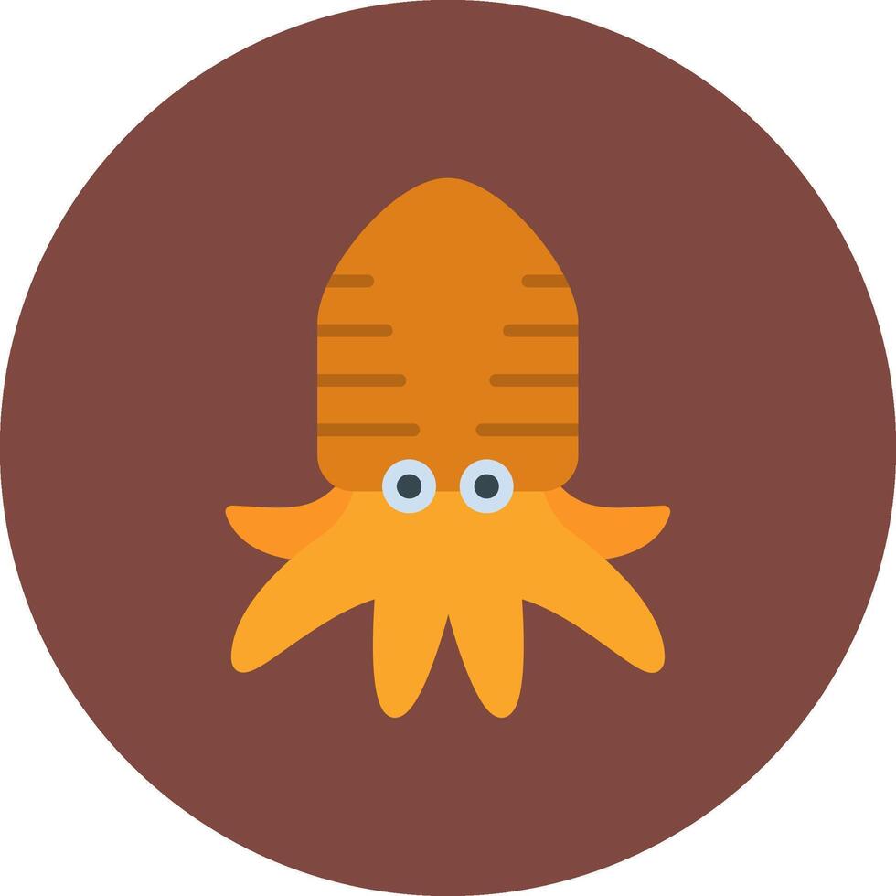cuttlefish Urban Sketch Token vector