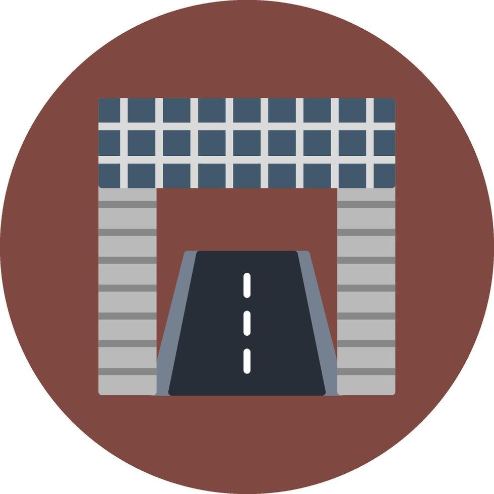 Racetrack Monotone Shape Symbol vector