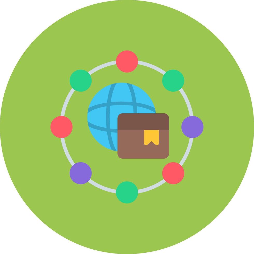 Social Sharing Vivid Icon Element vector