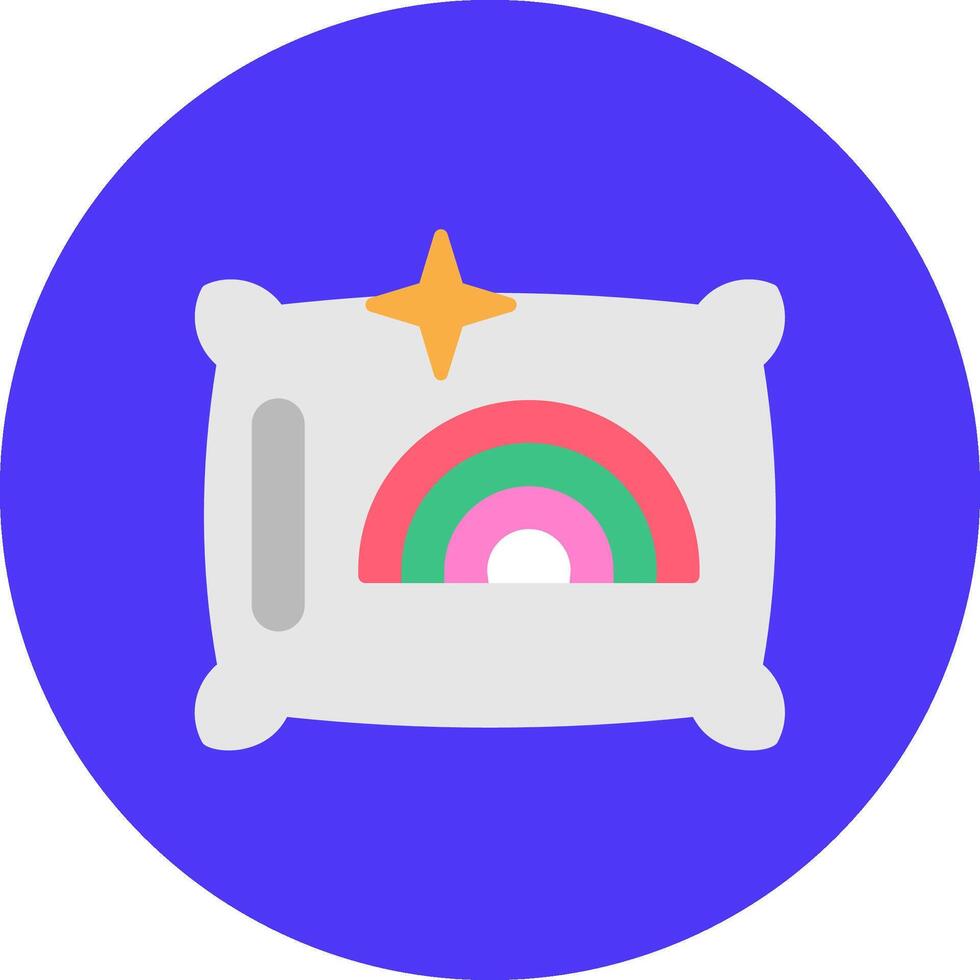 Pillow Streamlined UX Object vector