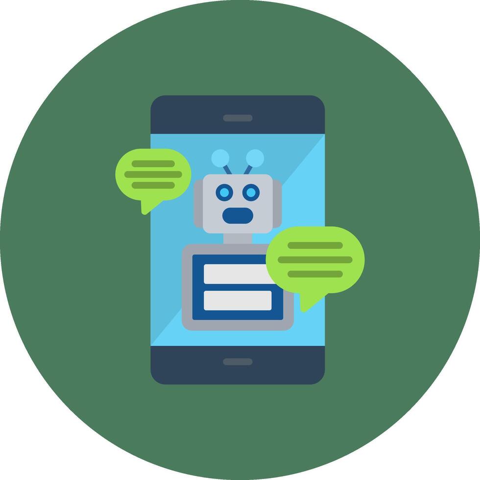 Chatbot Sleek UX Block vector