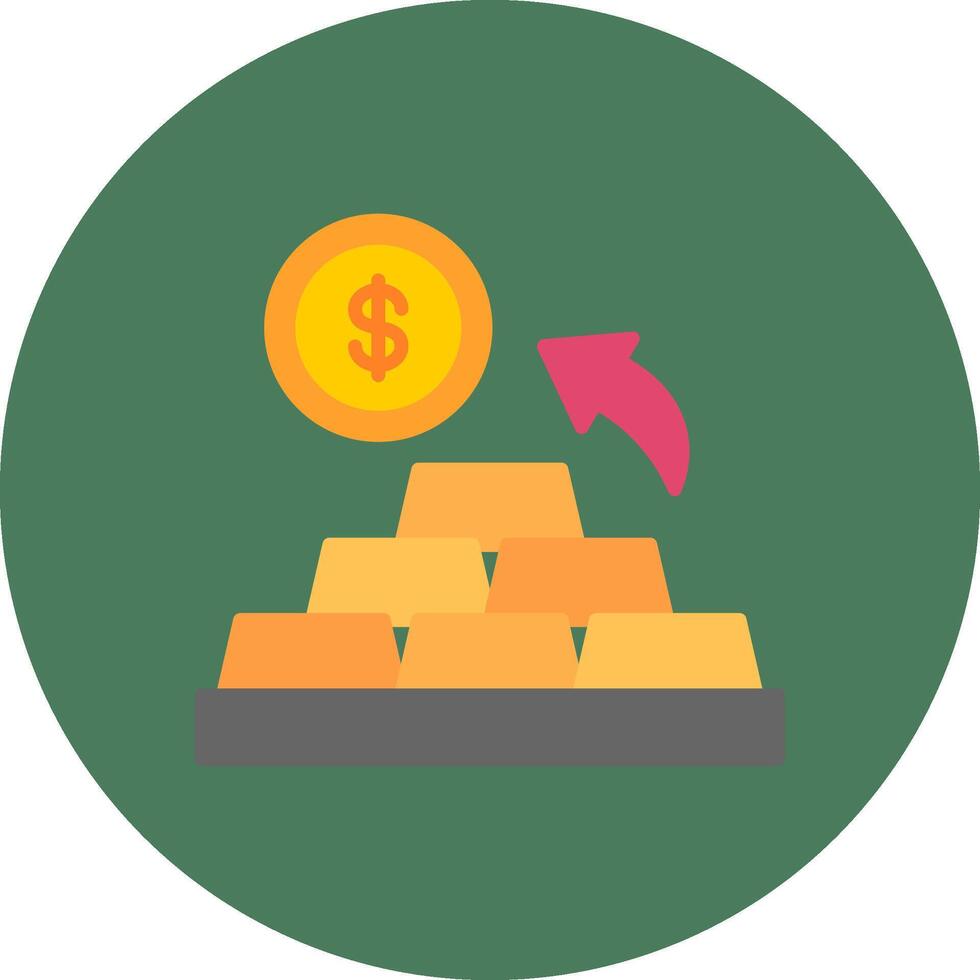 Gold Minimalist Design Unit vector
