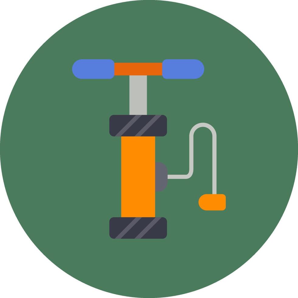 Pump Iconic Sketch Token vector